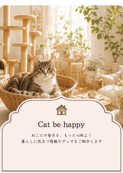 cat be happy