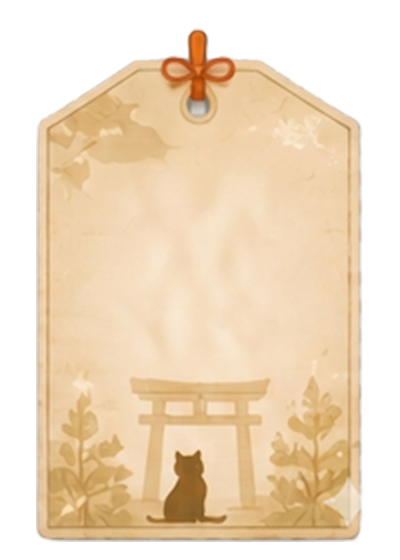 猫神社のお告げ