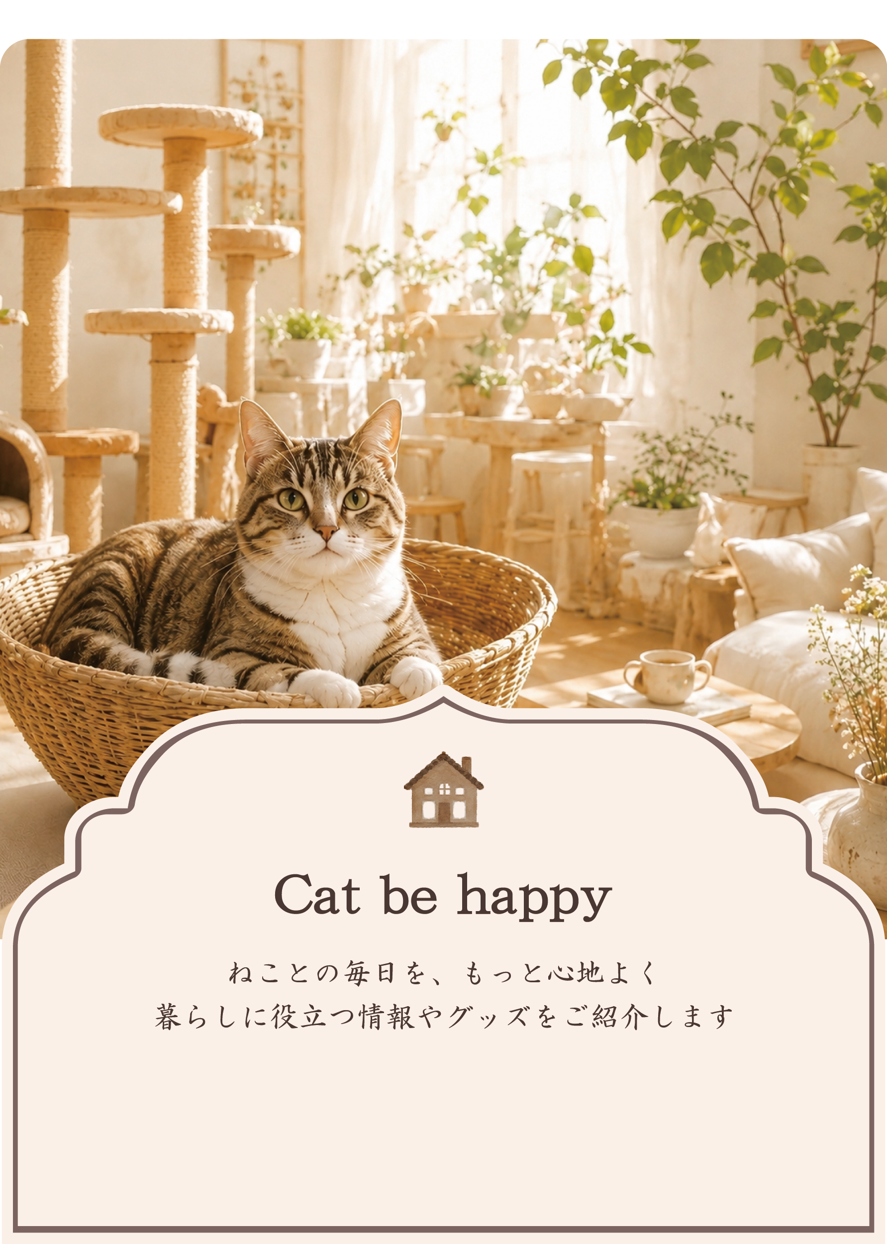 cat be happy